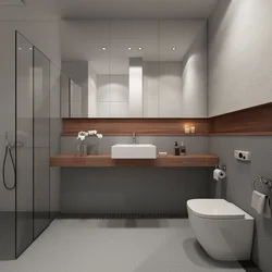 Modern minimalist bath design