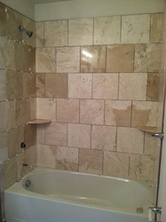 Design how to lay tiles in the bathroom