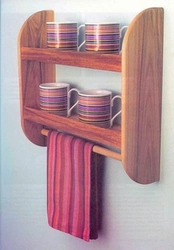 Wall shelves for the kitchen photos in the interior with your own