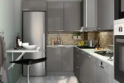 Расцветки кухонных гарнитуров фото для маленькой кухни