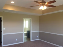 Painted walls in apartment design photo