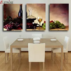 Paintings in the kitchen design