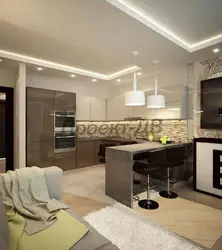 Kitchen design 22 m2