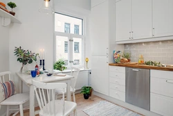 Kitchen In Scandinavian Style Photo