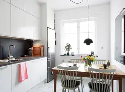 Kitchen in Scandinavian style photo
