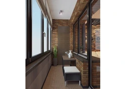 How to sheathe a loggia photo
