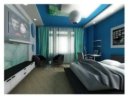Bedroom design for a 20 year old guy