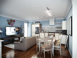 Kitchen Living Room Design 21 M