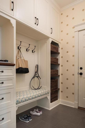 Furniture arrangement in the hallway photo