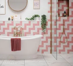 Цветы плитка дизайн ванна фото