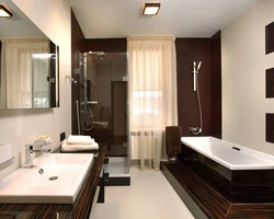 Bathroom interiors with m