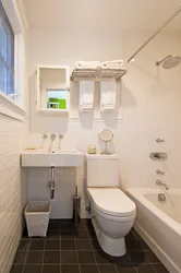 How To Combine A Small Bathroom With A Toilet Design