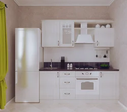 Kitchen Design 3 By 2 With Refrigerator Photo