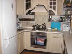 Kitchen Design 3 By 2 With Refrigerator Photo