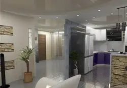 Shared kitchen with hallway photo
