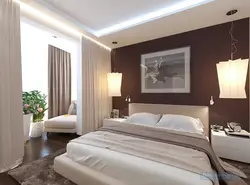 Bedroom design 17 sq m with one window