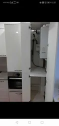 Як зачыніць падлогавы кацёл на кухні фота