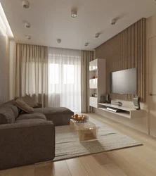 Examples of living room design in an apartment