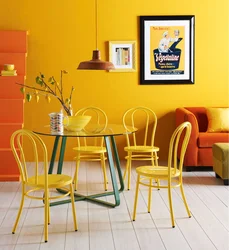 Interior colors of kitchen living room walls photo
