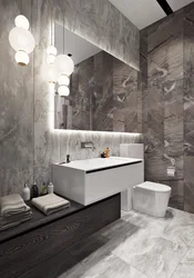 Porcelain tiles for bathroom design