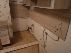How to hang a kitchen in an apartment photo