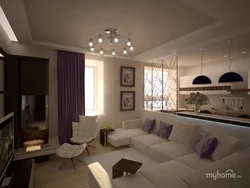 Bir mənzildə 25 kvadrat metr bir qonaq otağının daxili