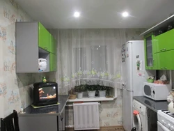 Xruşşov pərdələrində mətbəx daxili