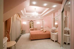 Peach Bedroom Interior Photo
