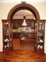 Kitchen interior design arches