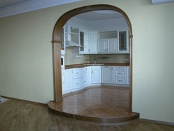 Kitchen interior design arches