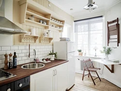 Scandinavian style kitchen interior design