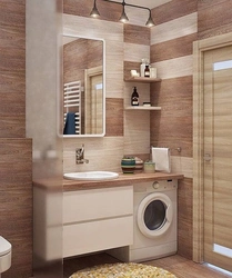 Bathroom Design With Wooden Toilet