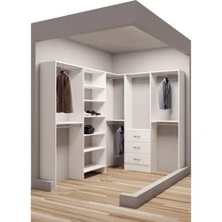 Corner dressing rooms interior photos