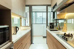 Walk-Through Kitchen Interior