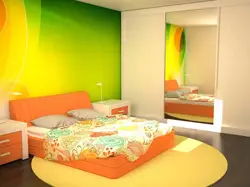 What Colors Does Orange Go With In A Bedroom Interior?