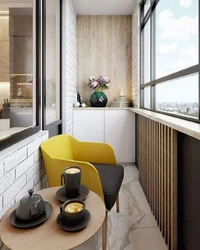 Options For Balconies In The Apartment Photo