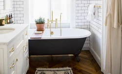 Bathroom design on legs