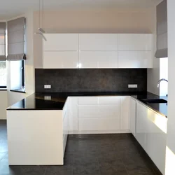 Kitchen design l shaped apartment