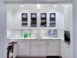 Glass kitchen design photo