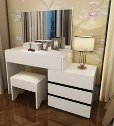 Bedroom design in modern style photo dressing table