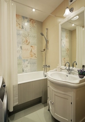 Bath design in Khrushchev color