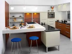 Расположение Кухонных Гарнитуров На Кухне Фото