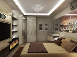 Zoning Bedroom Living Room 20 Sq M Photo
