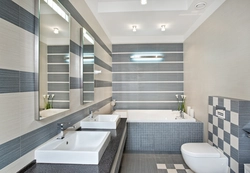 Economical bathroom tile designs