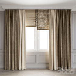 Fashionable curtains for the living room photo new items