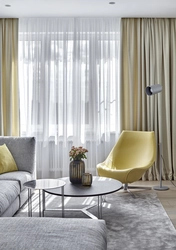 Fashionable Curtains For The Living Room Photo New Items