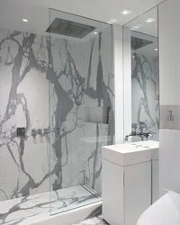Bath toilet design white marble