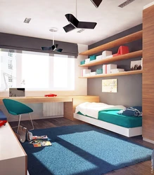 Children's bedroom interior for 2
