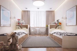 Children's bedroom interior for 2