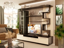 Slides cabinets for living room modern photo